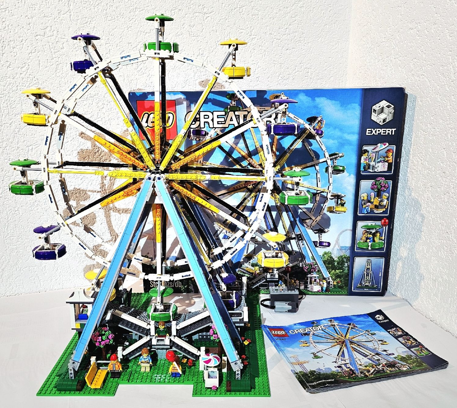 Lego Kit di costruzioni: LEGO CREATOR EXPERT 10247 RIESENRAD MIT OVP – Usato da Turbenthal venduto da Ddanuh 7