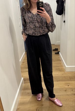 Ulla Johnson Silk Blouse Seiden Bluse 36