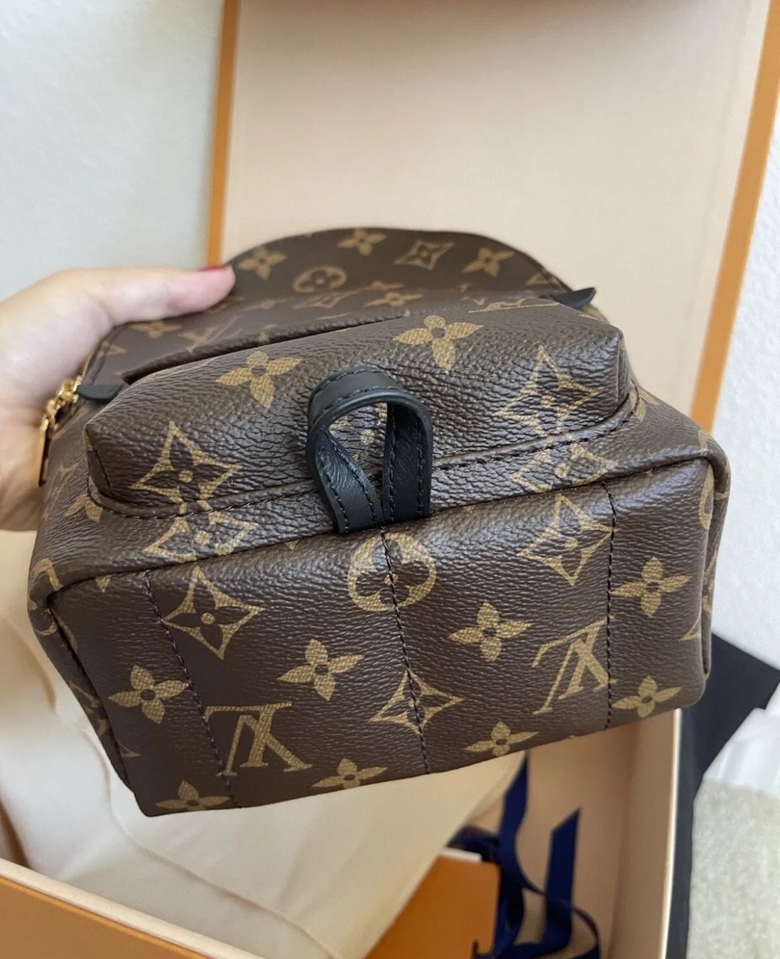 Louis Vuitton Zaini: ORIGINAL Louis Vuitton Palm Springs Mini backpack Monogram – Nuovo e nell'imballaggio originale da Frauenfeld venduto da Vanityroom 8