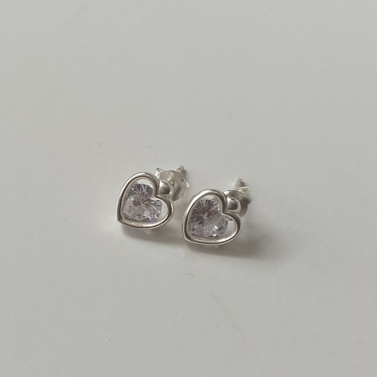 Orecchini pendenti & Orecchini a lobo: Silber 925 Herz Ohrstecker – Nuovo (secondo la descrizione) da Givisiez venduto da dor_xb9k