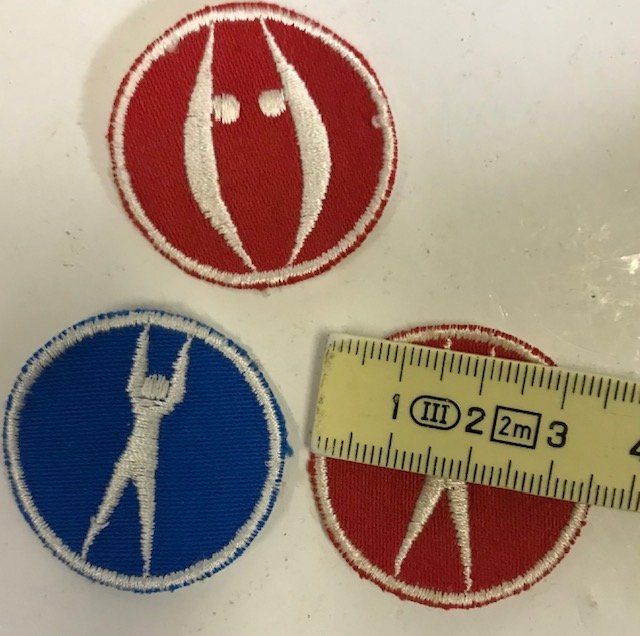 Patches: 3 Turnabzeichen Aufnäher – Gebraucht aus Zürich von gigimai67 2
