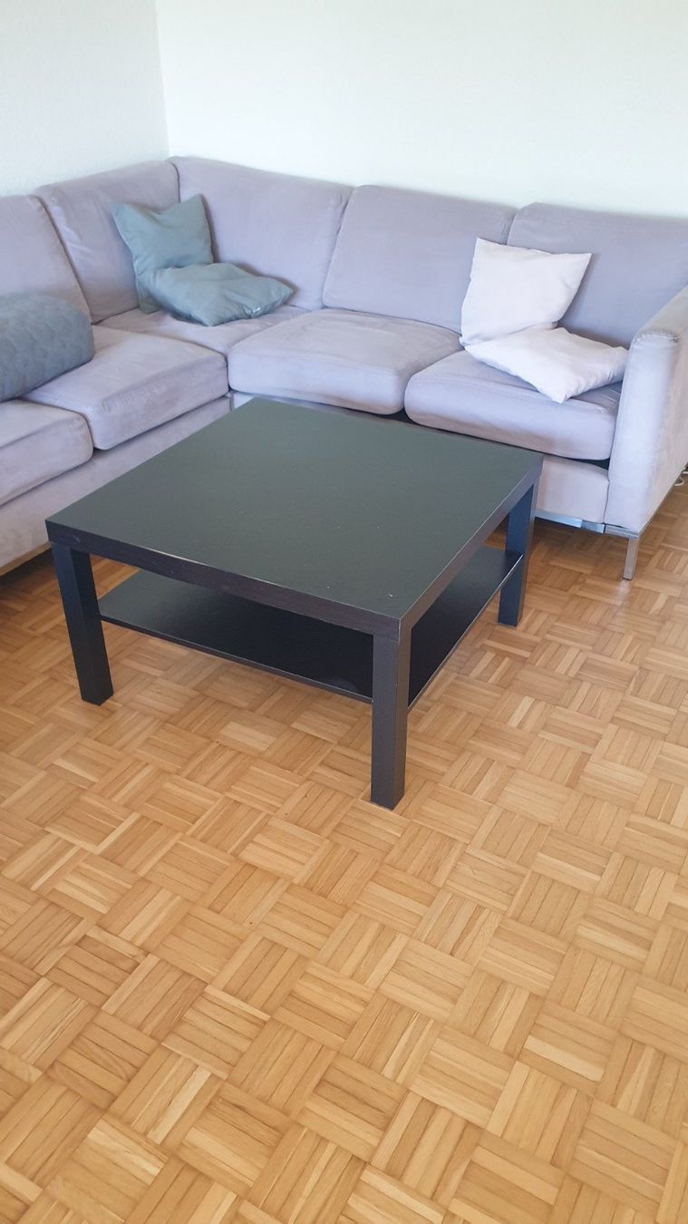 Tische: Kaffeetisch schwarz mit Fach – Gebraucht aus Zürich von taloswow