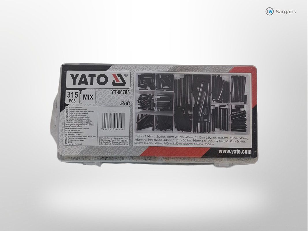 Tutti gli attrezzi: YATO Hohlspannstifte 315 PCS Mix – Nuovo (secondo la descrizione) da Sargans venduto da Restwert_Sargans 2