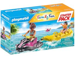 Playmobil Family Fun 70906 Wasserscooter mit Bananenboot Neu