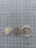 1Franken Silbermünzen Set 3 stk.