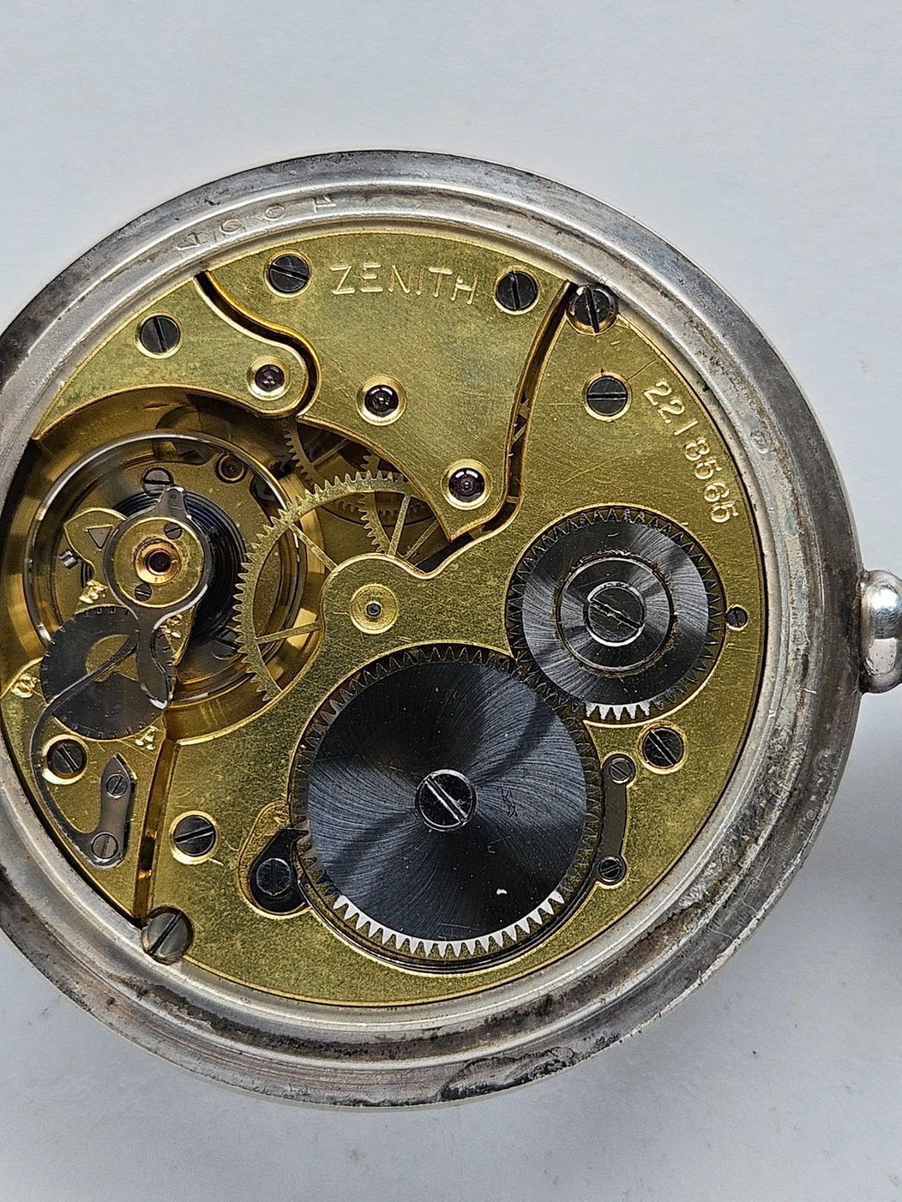 Zenith Uhren: 596 Zenith Savonette Taschenuhr Silber 0.800 – Gebraucht aus Berikon von mmm21 7