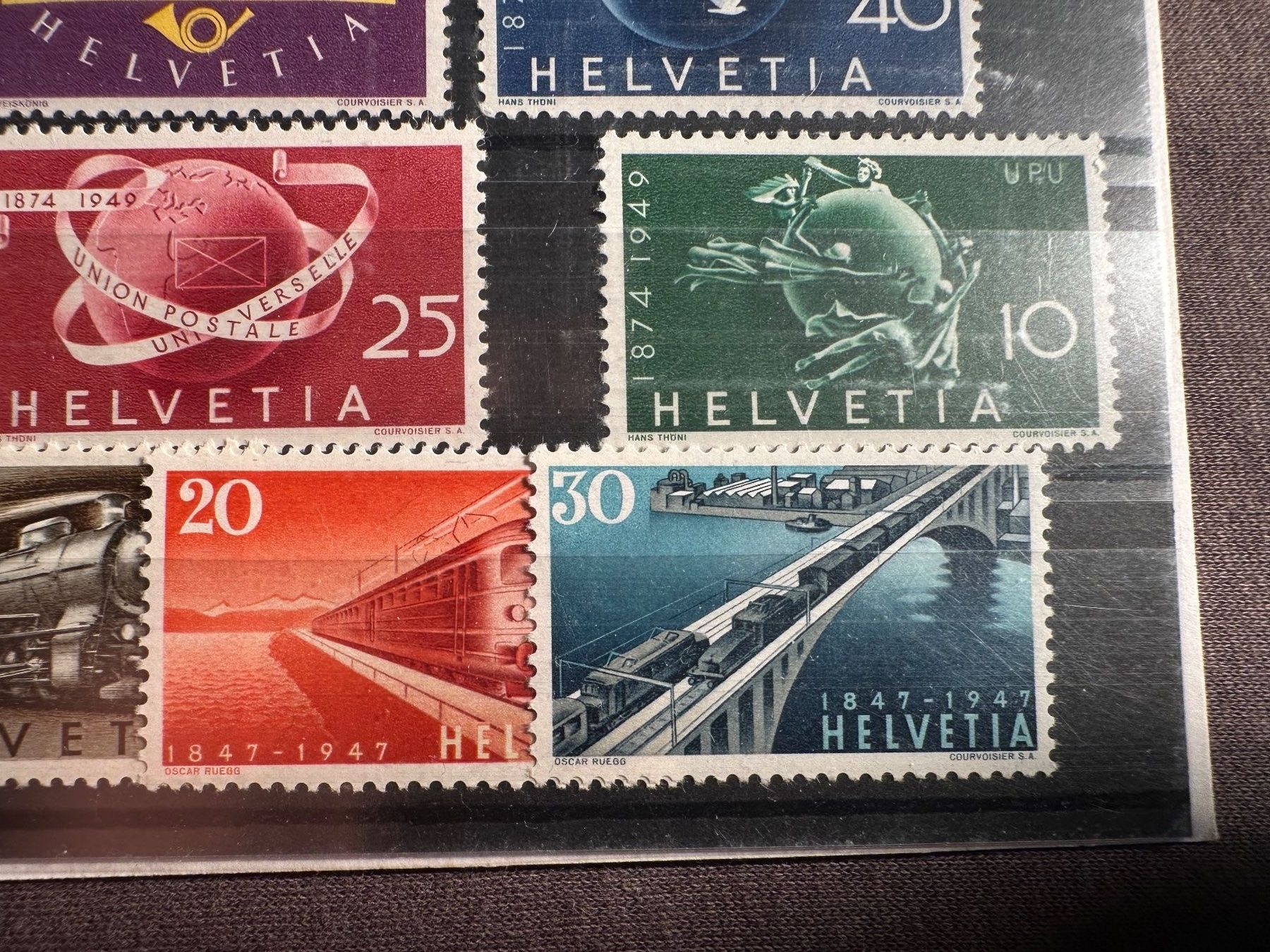 Tous les timbres: Postfrisch 1947 und 1949 – D'occasion à Stettfurt par 2442 1