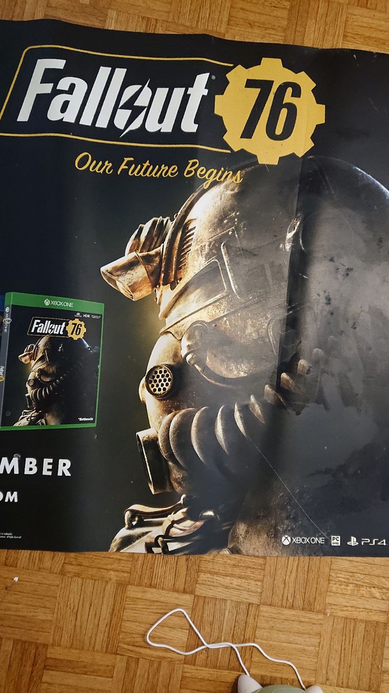 Giochi: Fallout 76 - Seltene Matte - Gamestop Aussteller – Usato da Chur venduto da FreakofRarity 2