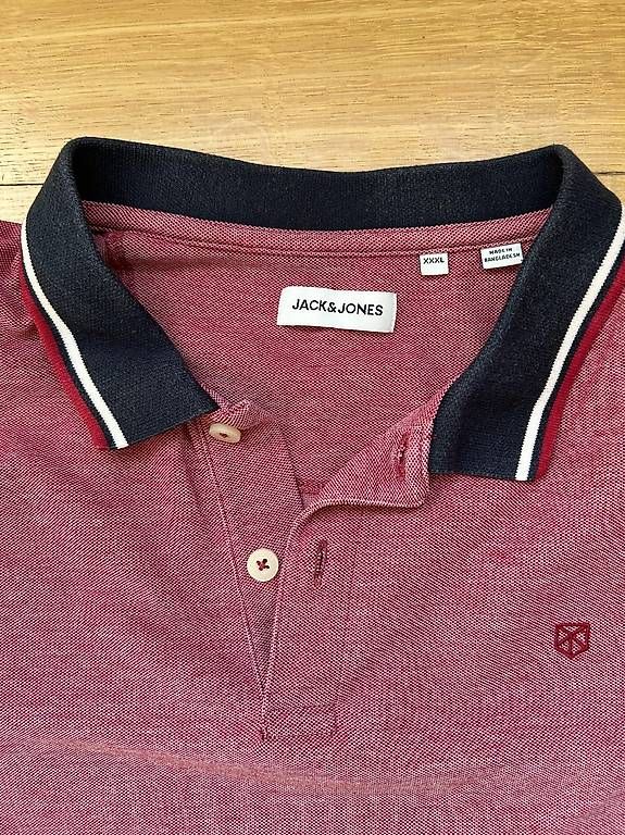 Jack & Jones Magliette Polo: Polo-Shirt Jack& Jones rot – Nuovo (secondo la descrizione) da Muttenz venduto da anj_2qy5 1