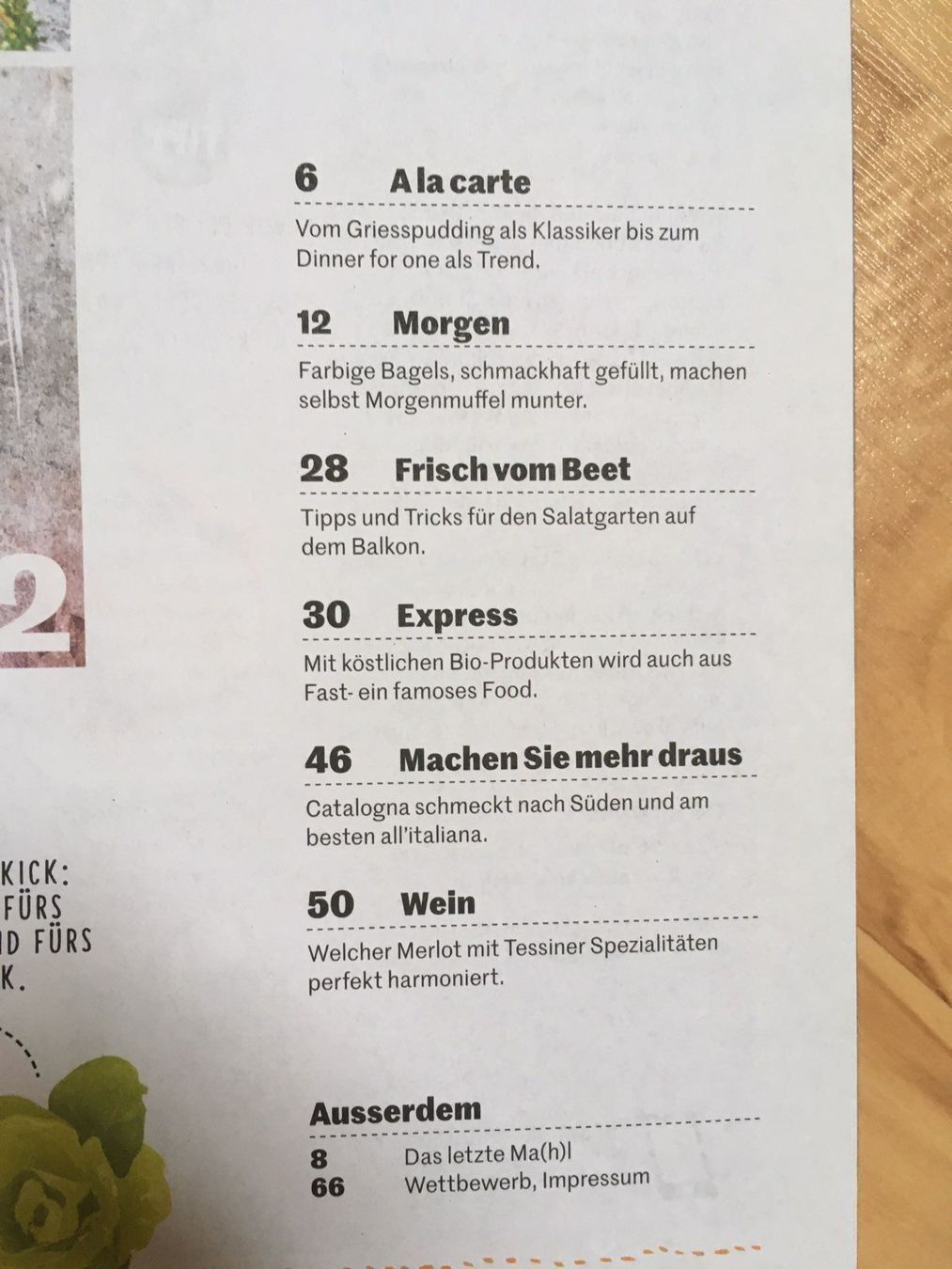 Zeitschriften & Magazine: Koch- Magazin MIGUSTO CHF 0.50 – Neu (gemäss Beschreibung) aus Siegershausen von Bubsi83 2