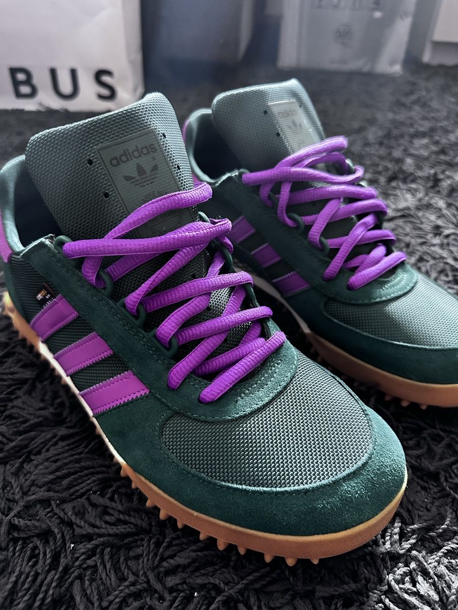 Adidas Scarpe da uomo: Adidas Marathon TR trainers, Forest Green, size 44. – Usato da Dübendorf venduto da MotaGr 3