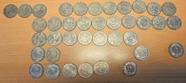 38x2 Franken Schweiz, ab 1968, aus Sammlung, Auflösung schön