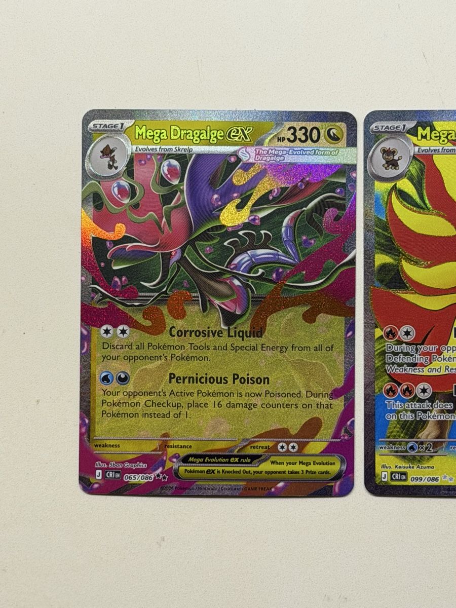 Pokémon Cartes à collectionner: Mega Dragalge ex & Mega Pyroar ex – Mega Evolution – Neuf (Voir description) à Windisch par CharizArdi 1