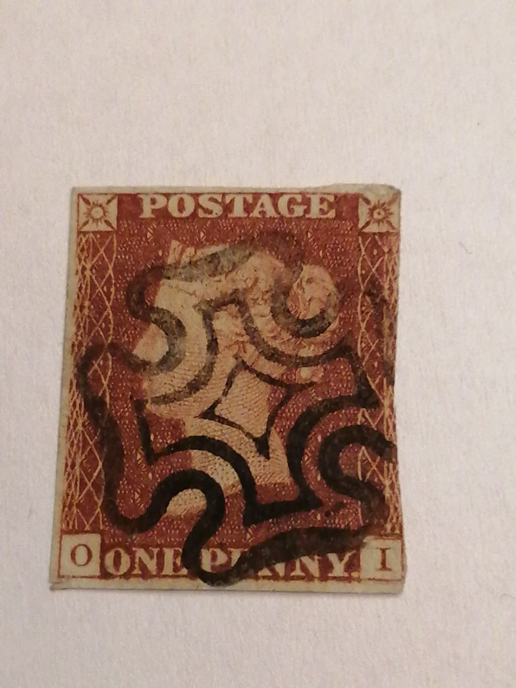 Tous les timbres: One Penny Red 1841, Platte 15 – D'occasion à Happerswil par tschergi