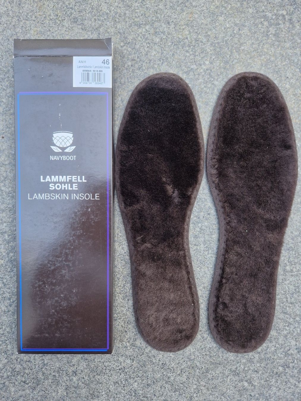 Navyboot Scarpe da uomo: Lammfellsohlen Gr. 46 Navyboot - Neu und Orginalware – Nuovo e nell'imballaggio originale da Winterthur venduto da Marcello66