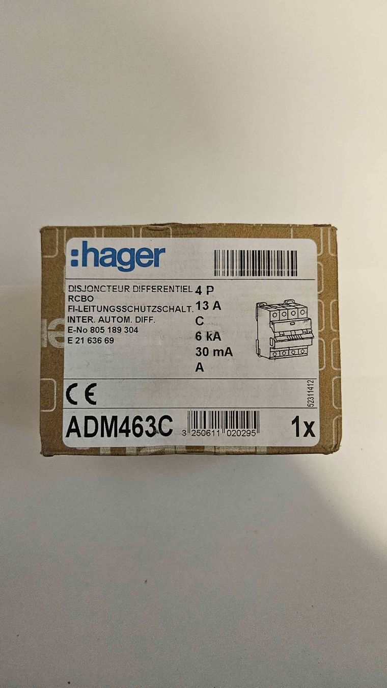Hager Interruttori: Hager ADM463C FI/LS-Schalter – Nuovo (secondo la descrizione) da Buochs venduto da D.Scheuber 1