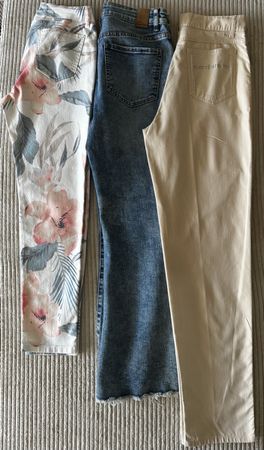 Lot de 3 pantalons femme Zac & Zoe Queen Hearts beige M