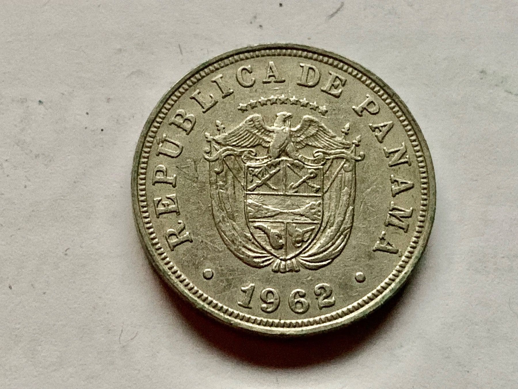Alle Münzen: 1962 Panama 5 Centesimos – Gebraucht aus ZUFIKON von SULMI01