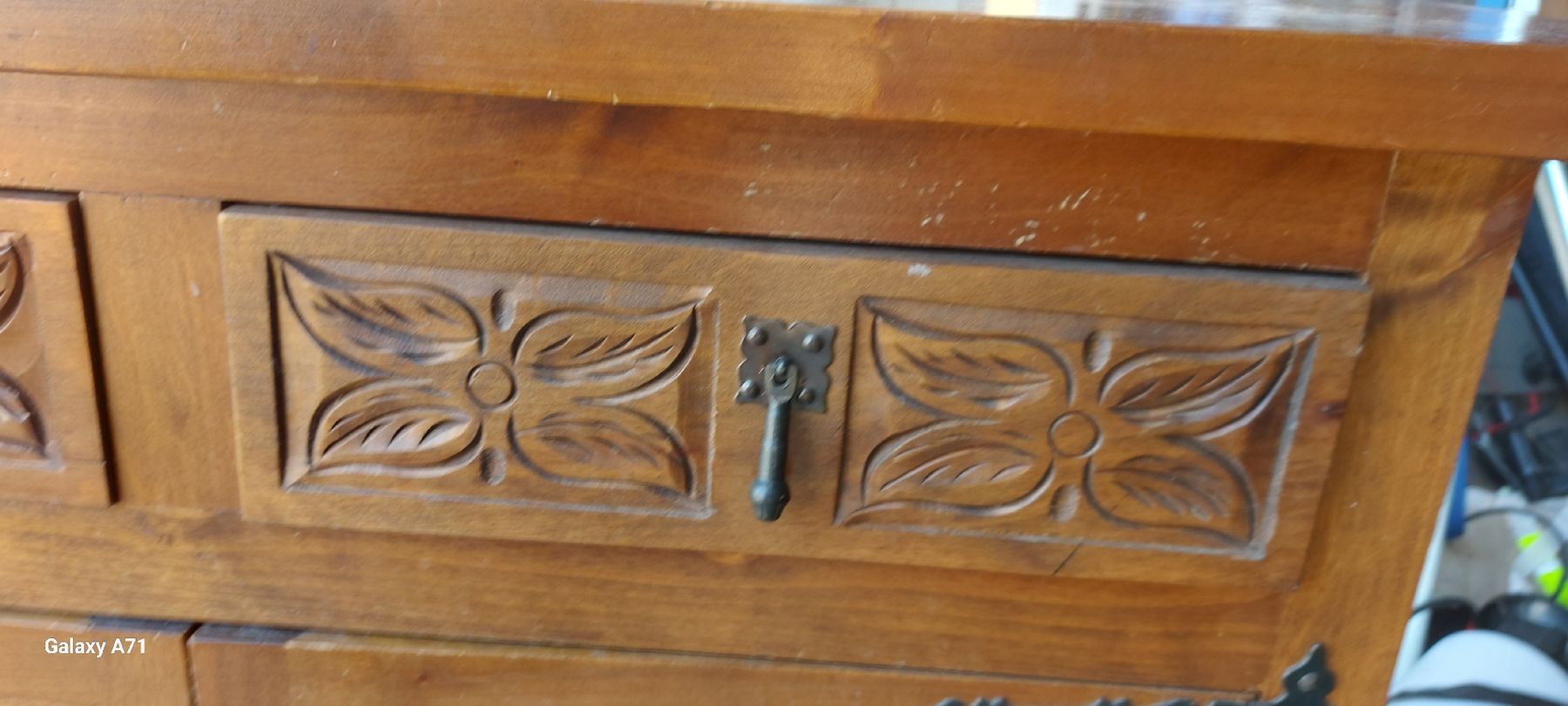 Commodes: commode Catalane en noyer 1920 – D'occasion à St-Gingolph par Daillens 5