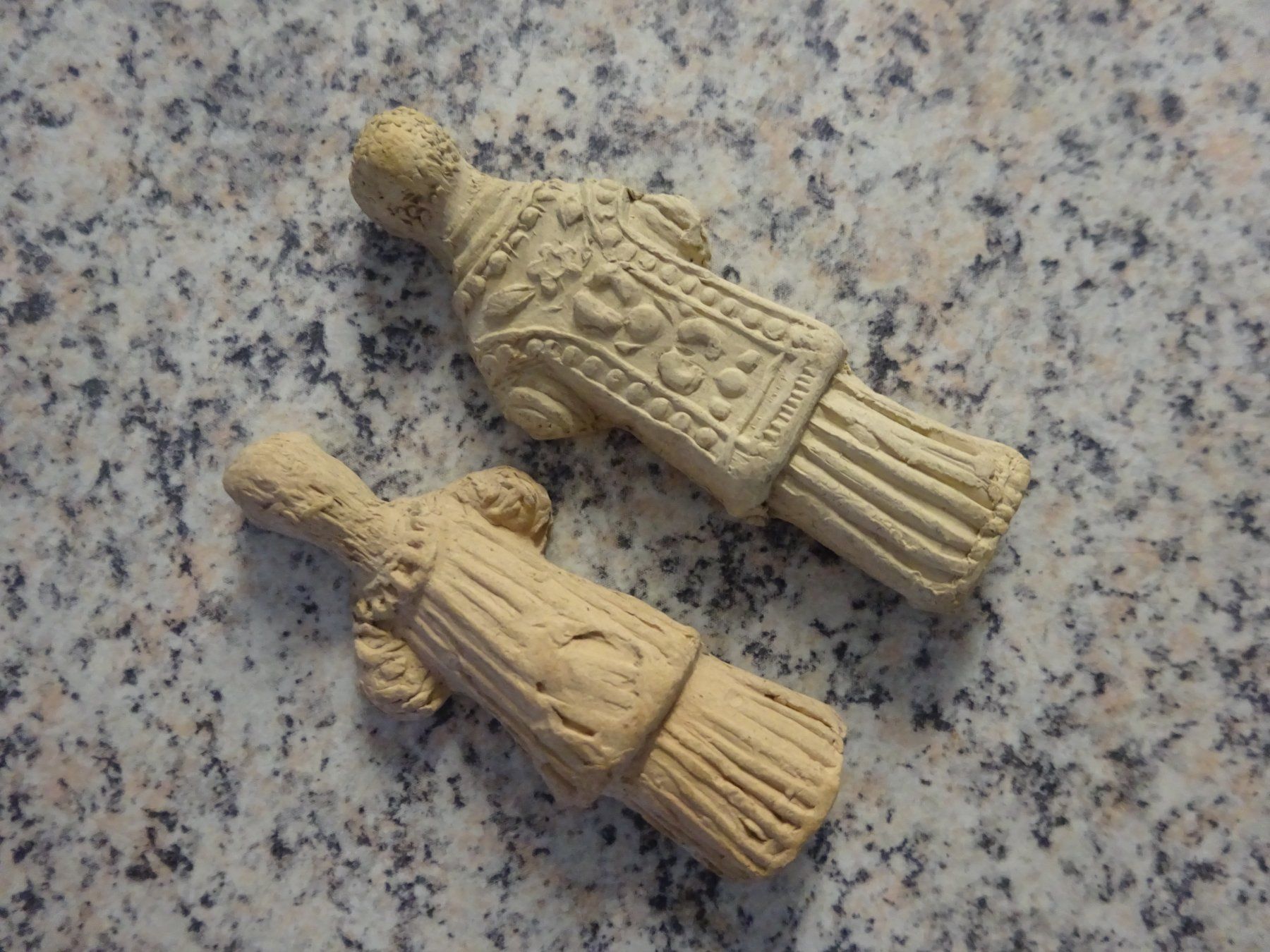 Statuette: Schabfiguren Heiliger Reliquie / Einsiedeln – Usato da Esslingen venduto da eintagammeer