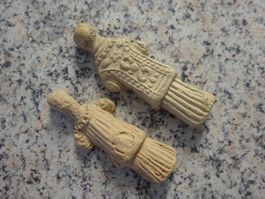 Schabfiguren Heiliger Reliquie / Einsiedeln