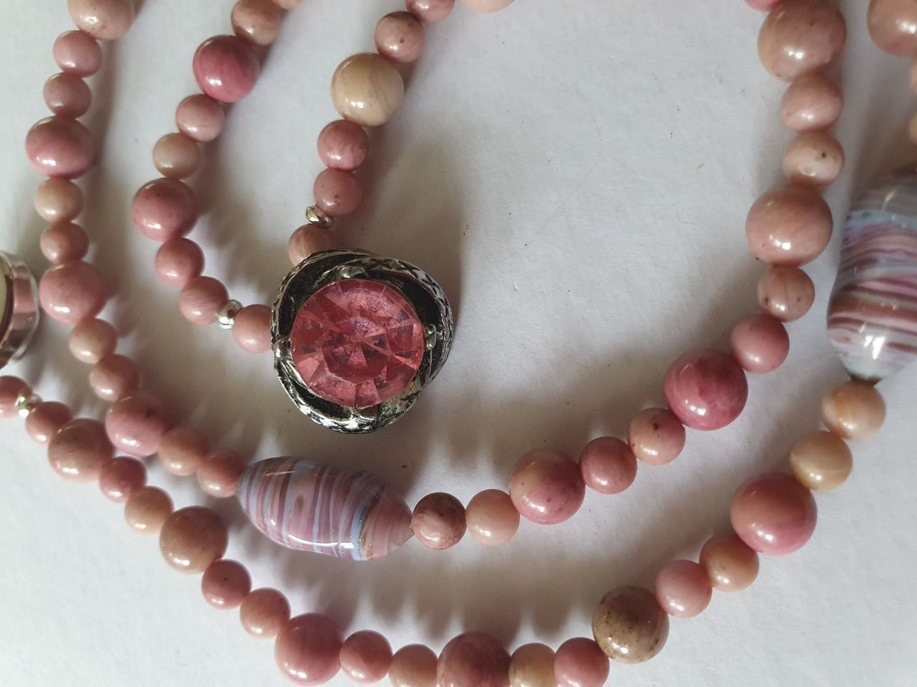 Catenine: Rhodochrosite mit alt Anhänger – Nuovo (secondo la descrizione) da Benglen venduto da Meercat3 4