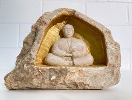Buddha Figur aus Speckstein