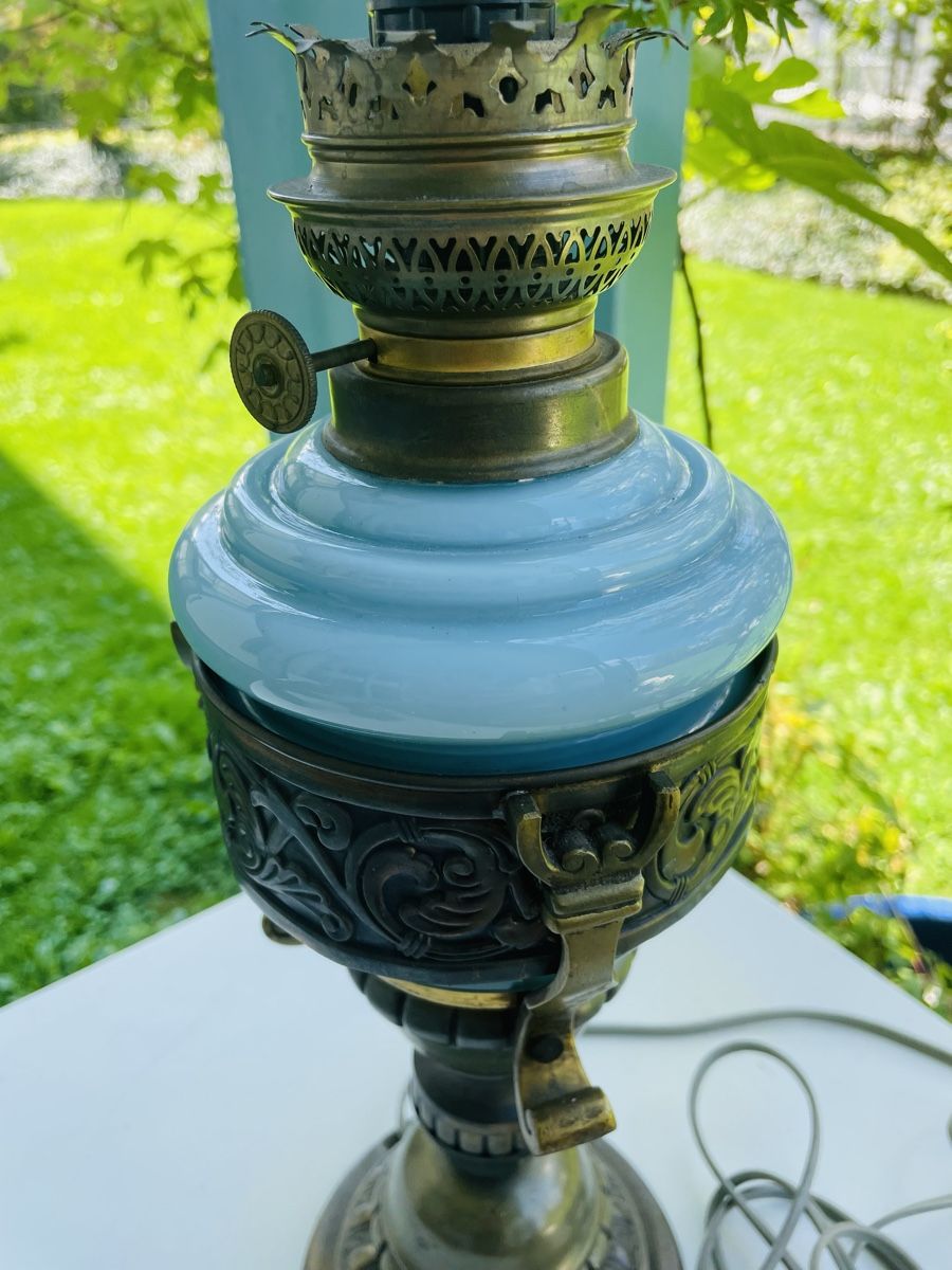 Lampen: schöne Petrollampe mit Stromkabel – Gebraucht aus Schwerzenbach von schwerzi70 2