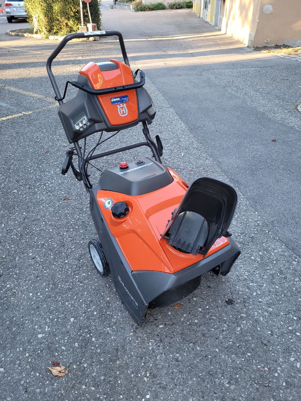 Husqvarna Schneeräumung: Schneefräse ohne Antrieb – Gebraucht aus Breitenbach von Stony81