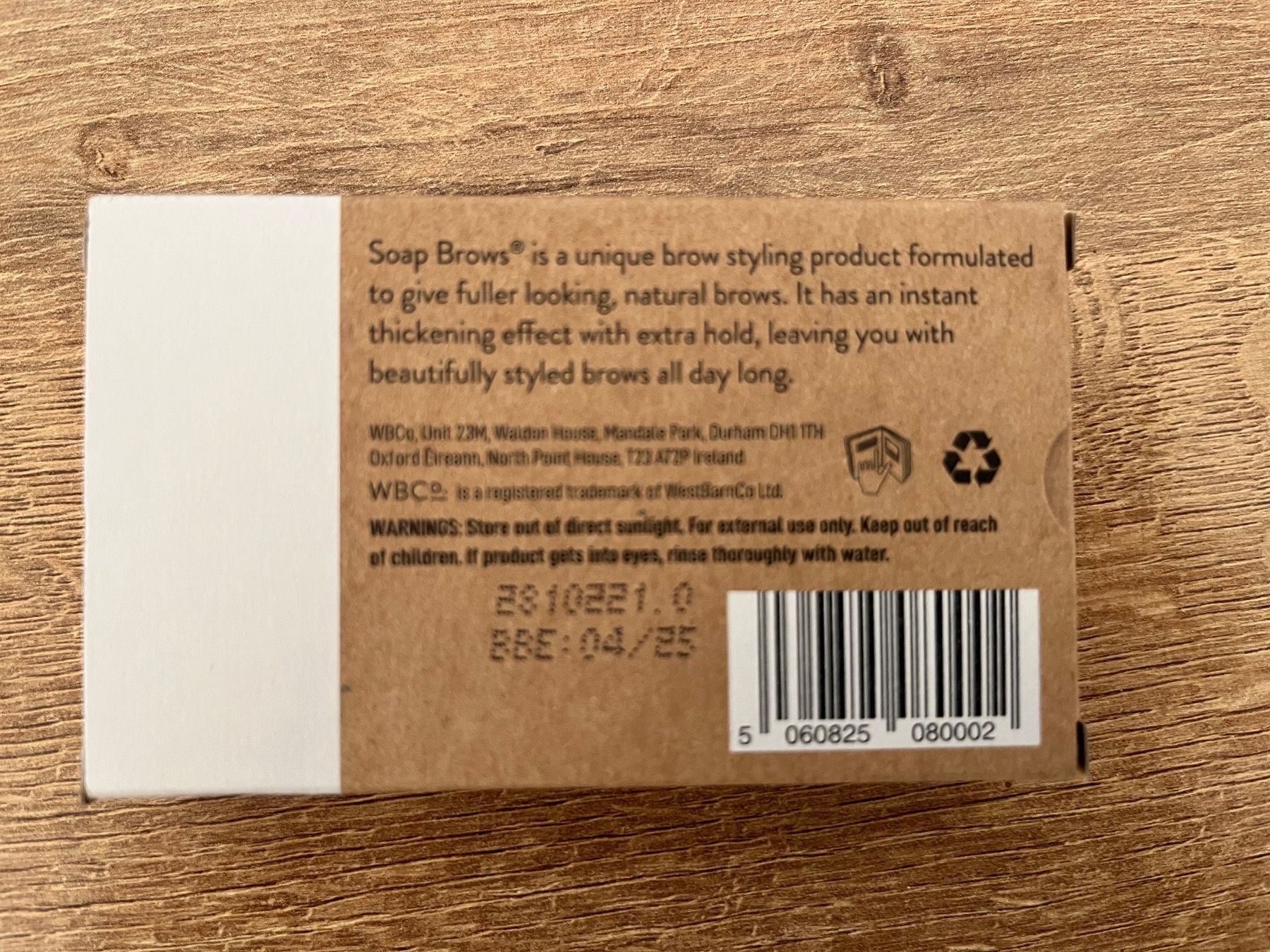 Make-up: West Barn Co Soap Brows® 25g – Nuovo e nell'imballaggio originale da arbon venduto da dakin 3