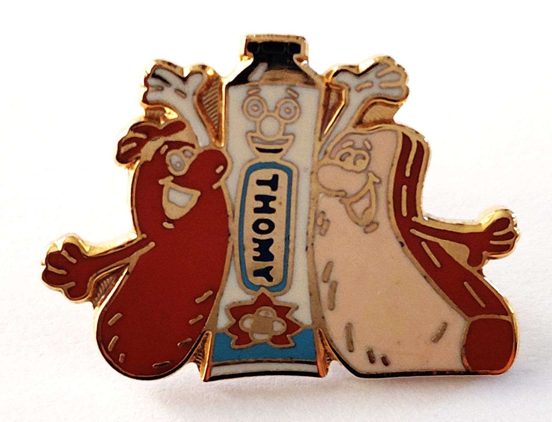 Nestlé Placchette & Badge: PIN Thomy Senf – Usato da Luzern venduto da qualifair