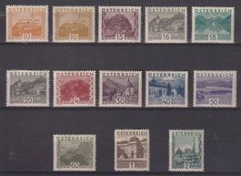 Österreich 1929: aus Landschaften (grosses Format) *