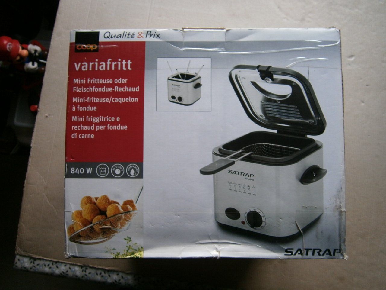Coop Elettrodomestici da cucina: SATRAP Mini Frituese oder Fleischfondue-Rechaud – Usato da Pratteln venduto da 66werni