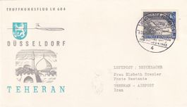 Erstflug Lufthansa Düsseldorf - Teheran 1963