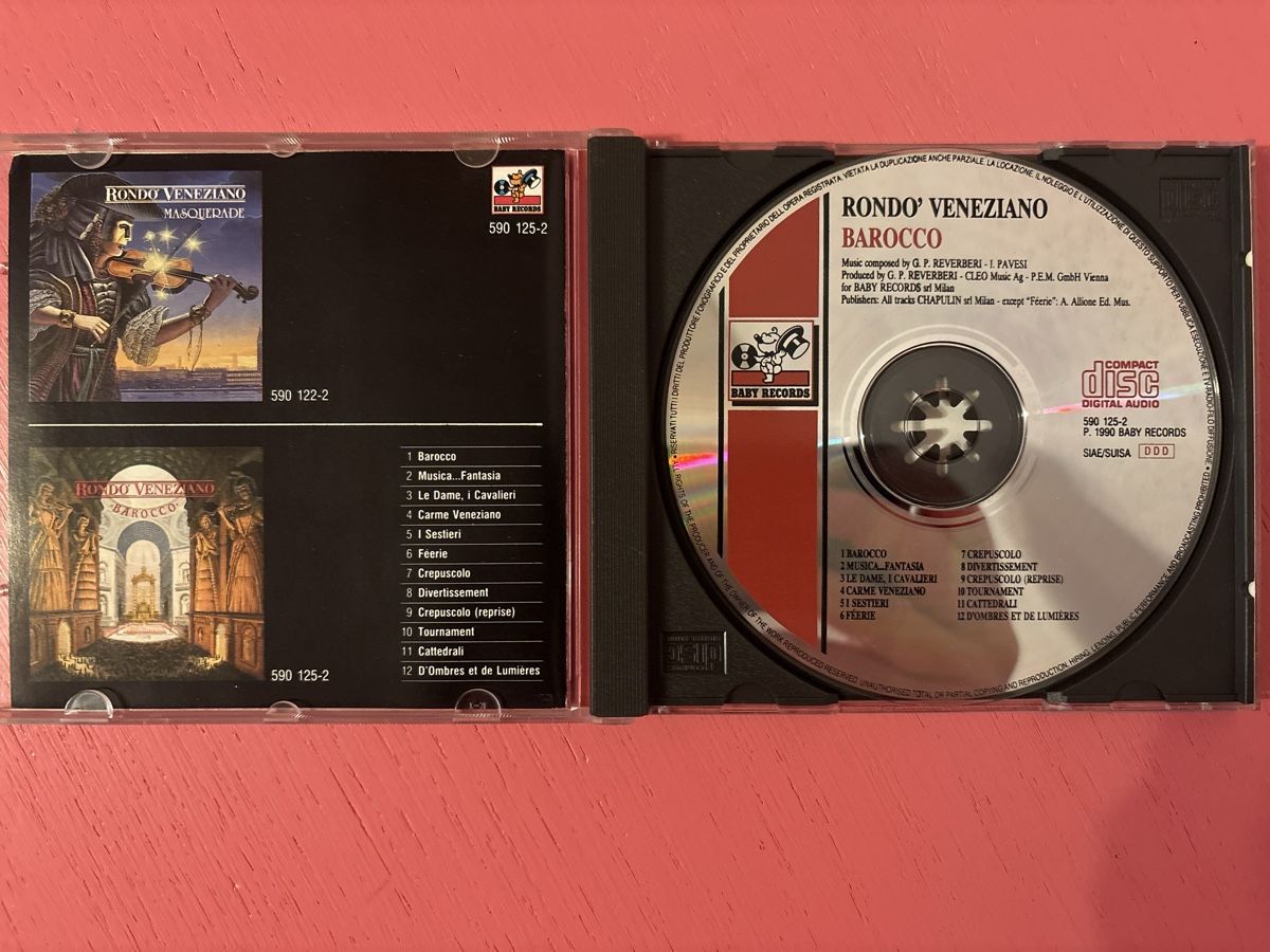 CD: Rondo Veneziano - Barocco – Usato da Lützelflüh-Goldbach venduto da Deiv4 2