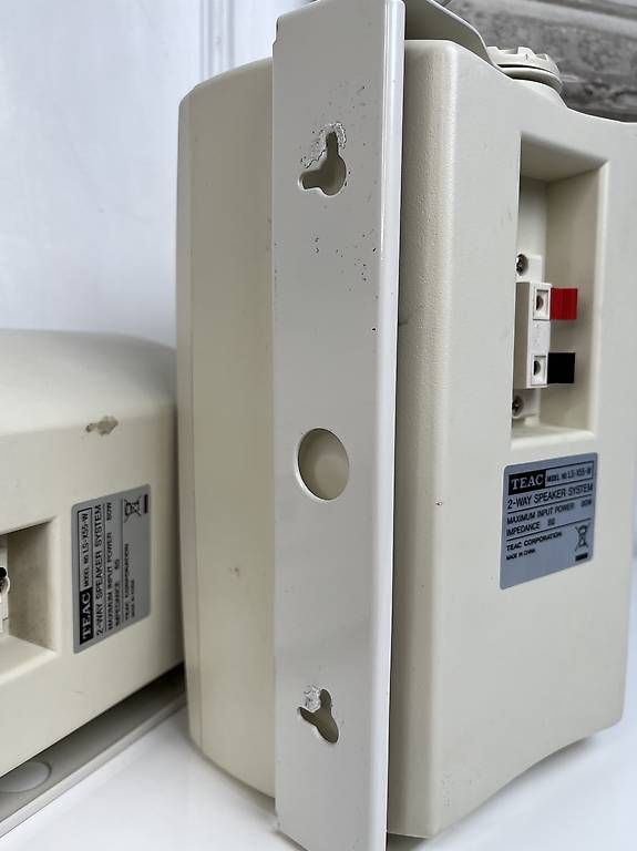 Teac Lautsprecher: Lautsprecher Teac LS-X55-W für Garten oder Hinterhof – Gebraucht aus Speicher von benthestack 3