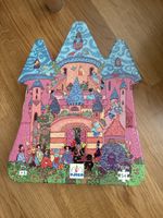 Djeco Märchenschloss Puzzle 54 Teile 42x45cm neuwertig