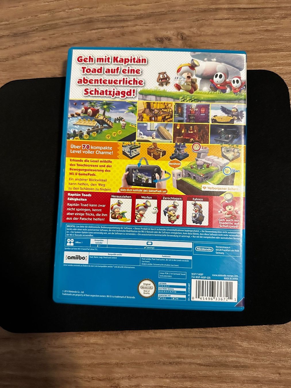 Spiele: Captain Toad: Treasure Tracker - Nintendo Wii U Spiel – Gebraucht aus Sulz AG von DealWerk 1