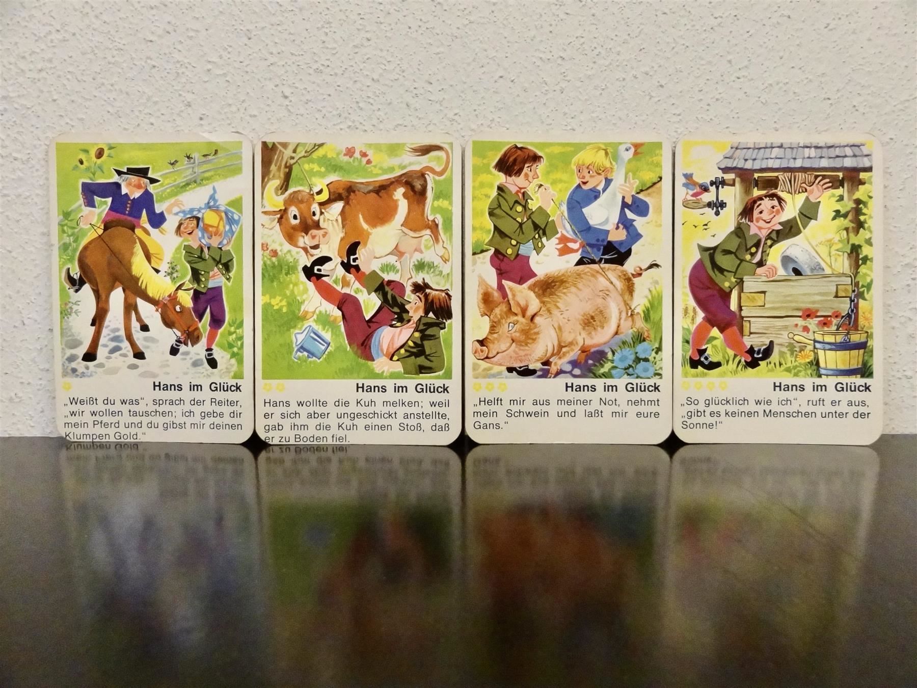 Giochi: schönes altes Quartett MÄRCHEN – Usato da Kerzers venduto da wisaundso 4
