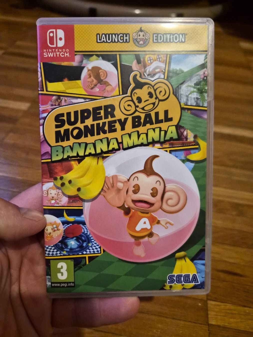 Giochi: Super Monkey Ball, " Banana Mania" pour switch 1 et 2 – Usato da Carouge GE venduto da felipe2007