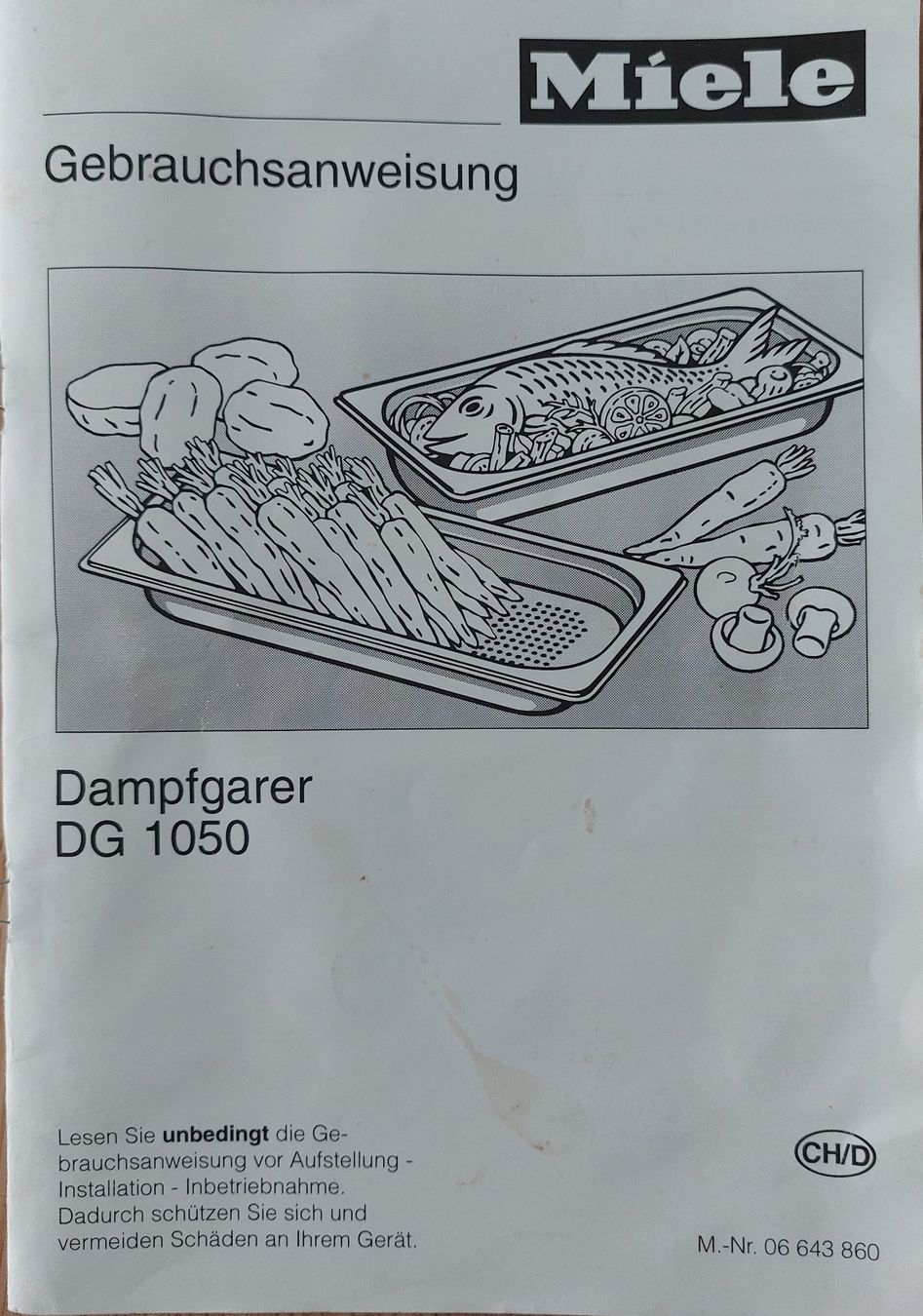 Miele Appareils de cuisine: Miele Dampfgarer DG 1050 – D'occasion à Schwerzenbach par Chimli 6