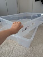 Aufbewahrungsboxen transparent zwei Stück top Zustand