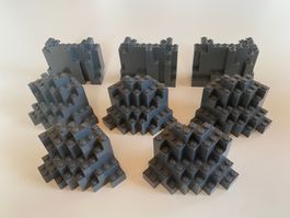 LEGO - GRAUE - FELSEN - STEINE