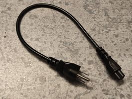 Netzkabel, Stromkabel, Gerätekabel, Schwarz, Stecker CEE7/16