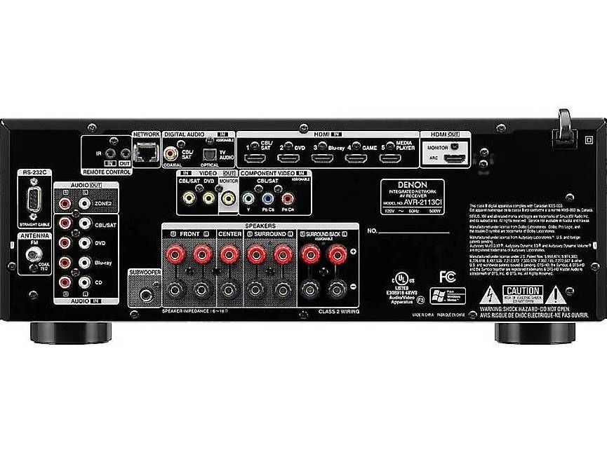 Ricevitori: Denon AV Receiver AVR-2113CI – Usato da Zug venduto da Nexzae 1