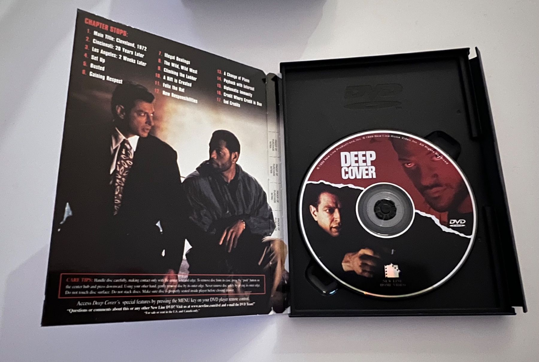 Tutti i DVDs: DVD Deep Cover - Jenseits der weissen Linie – Usato da Altstätten SG venduto da sheamus 2