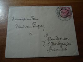 Brief 1899, Österreich, o Innsbruck