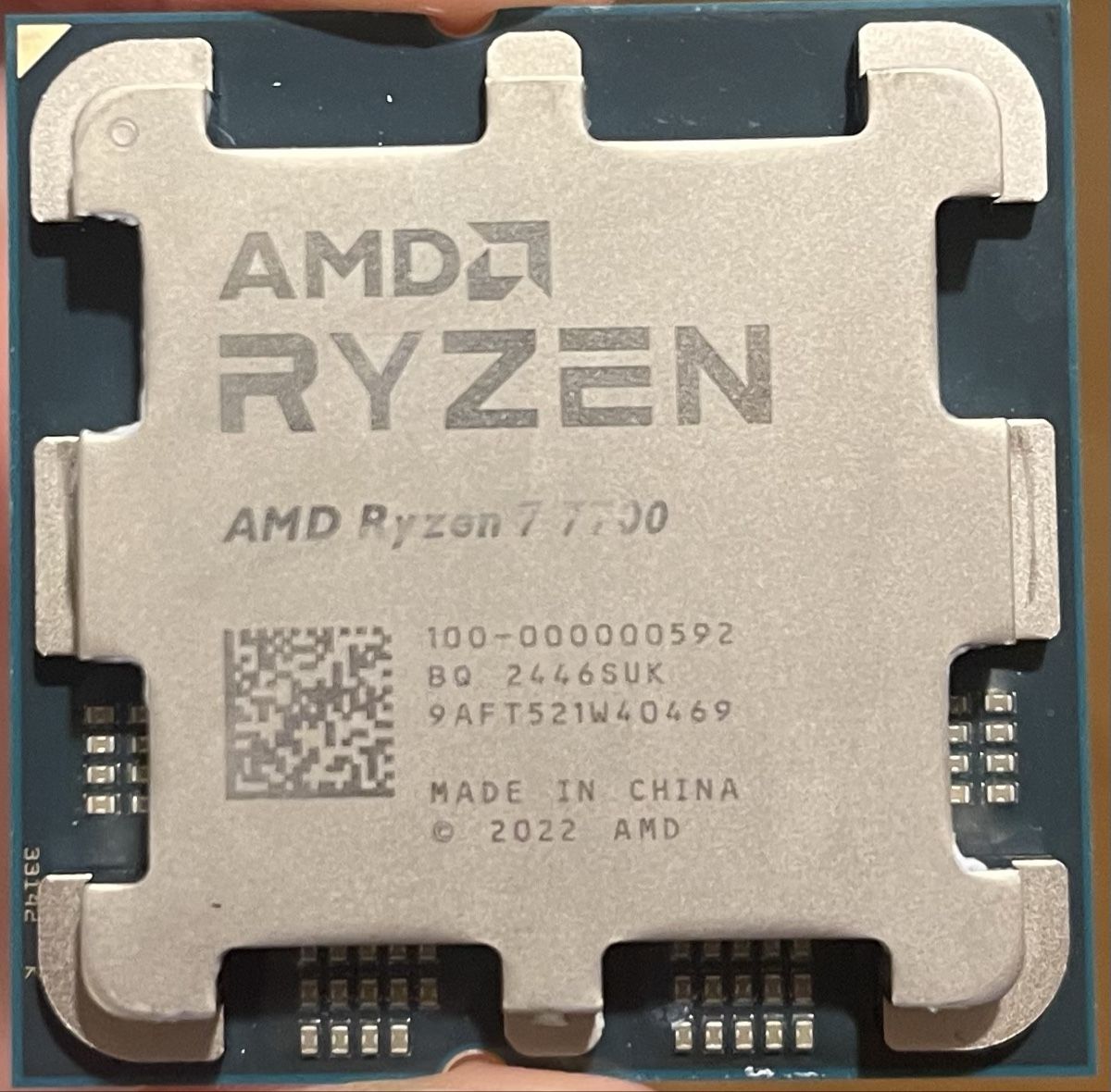Amd Elektronikbauteile: AMD RYZEN 7 7700 CPU with RGB Wraith Prism Cooler – Neu (gemäss Beschreibung) aus Chambésy von mat_8ybk 1