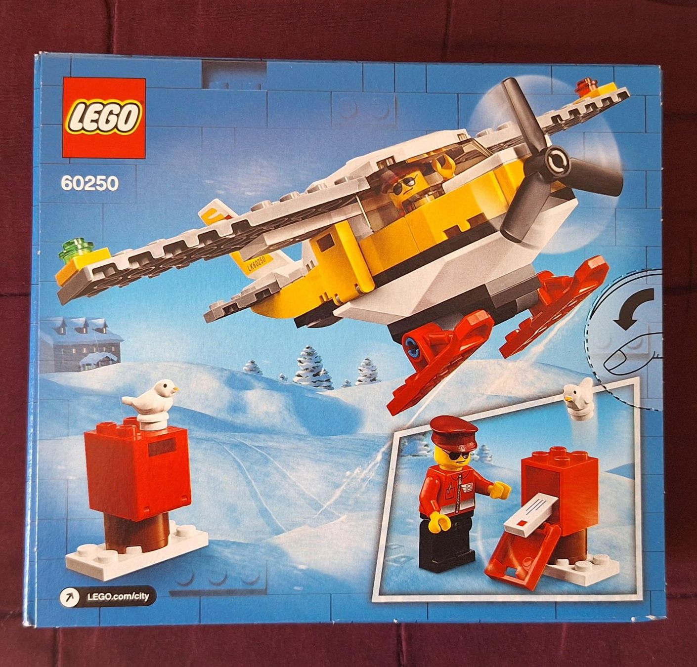 Lego Kit di costruzioni: LEGO CITY 60250 MAIL PLANE – Nuovo e nell'imballaggio originale da Genève venduto da Brick-Fan-GeneveCH 1