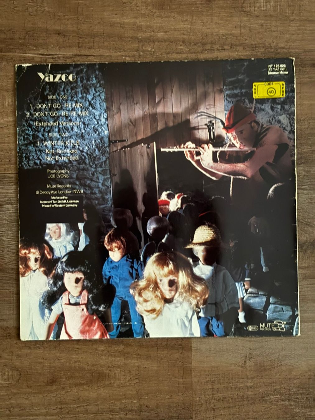 Dischi in vinile: LP Maxi Single Yazoo  Don't go Remixes – Usato da Kleinandelfingen venduto da 2Baba3 1